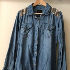 Long sleeve Rails Denim Shirt